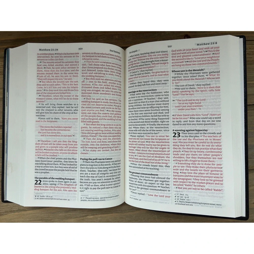 Holy Bible for Football Fans Soccer Edition Black Faux‎ Leather